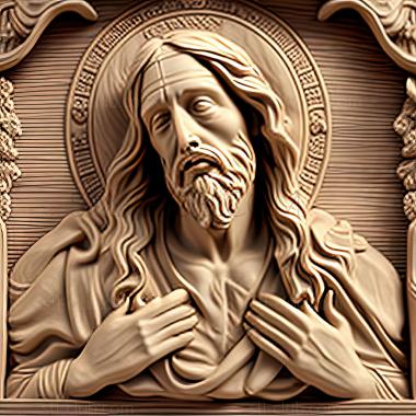 3D model st jesus (STL)